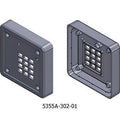 HID 5355A-302-01 Cover for ProxPro with Keypad Reader, Charcoal Gray