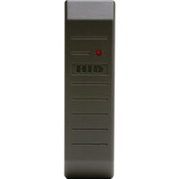 HID 5365E2P00 MiniProx Plus Proximity Reader with Wiegand Output and Pigtail, Beep on, LED Normally Red, Reader Flashes 