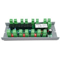 Functional Devices RIBMNLB-6 AHU Fan Safety Alarm and General Purpose Logic Circuit, 24VAC/DC Power Input, (6) Alarm Inputs with N/C Outputs, 2.75” Track Mount