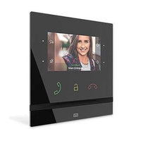 2N 01935-001 Indoor Compact Video Answering Unit with 4.3" Color Display, Black