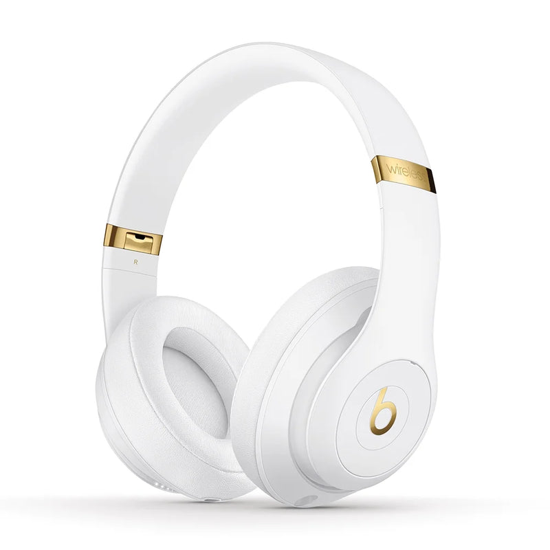 IN STOCK! Beats by Dr. Dre Beats Studio³ Wireless Noise Cancelling Headphones - White Gold (MQ572LL/A)