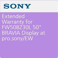 Sony Pro SPS50BZ30LEW5 Extended Warranty Service Plan for Sony FW-50BZ30L 50" BRAVIA Professional Display