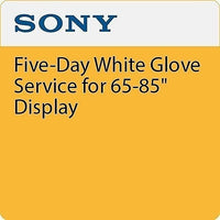 Sony Pro WG5Y6585 Day White Glove Service for Display Sizes Between 65-85"