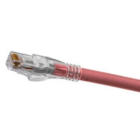 Hubbell HC6APK05 NEXTSPEED Ascent CAT6A 24/8 Slim Patch Cable, RJ45 Connector, 5', Pink