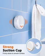 Bluetooth Shower Speaker — HD Loud Sound, Suction Cup & Lanyard, Portable Wirele
