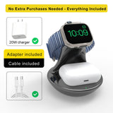 Apple Watch Charger Stand,Magnetic Fast Charging Stand Dock Iwatch Series 11/Ult