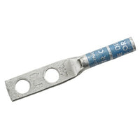 Hubbell HGBL40DB Shelf Mounting and Ground Kits, LUG CU 2 Hole 4/0AWG 3/8"OD 1"SP, 10-Pack