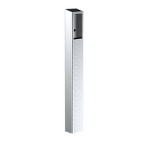 Pedestal Pro 64TOW-ALCY-01-304 47" Stainless Pedestal - Alocity AI-1000 Intercom