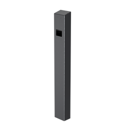 PEDESTAL 64TOW-AXIS-06-304 47" Stainless Tower fits Axis A8207-VE MK2 Surface Mount