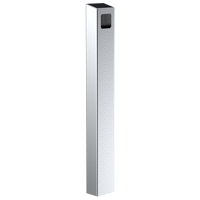 Pedestal Pro 64TOW-VIKI-01-304 47" Stainless Pedestal - Cut out for VIKING Push button phone.