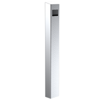 PEDESTAL 64TOW-ZENI-03-304 47" Stainless Tower fits Zenitel TMIS-1, TMIV-1+ Intercoms