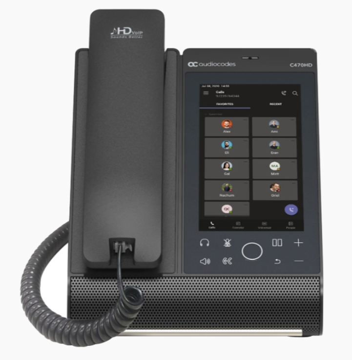 AudioCodes C470HD Total Touch IP-Phone POEGBE Period