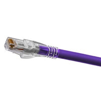 Hubbell HC6AP07 NEXTSPEED CAT6a Ascent Patch Cord, 7', Purple