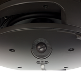 TruAudio AS-360 2-Way 6.5" Landscape Outdoor Speaker, 3 Tweeters, 3-50 Watts, 8 Ohms / 70V Switchable, with Base