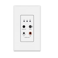 Blustream DA11ABL-WP-US-V2 DA11ABL-WP-V2-US Bluetooth and Analog Audio Dante Wall Plate