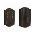 Schlage BE489WBV-CAM-716 Electronic Deadbolt With Camelot Trim, Aged Bronze