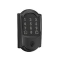 Schlage BE489WBCN CAM 622 12-351 10-11 BE489WB CAM 622 Encode Smart Wi-Fi Deadbolt with Camelot Trim, Matte Black