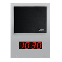 Valcom VIP-432A-DF Internet Protocol Clock Speaker with Aluminum Foil Mount and Detachable Grill