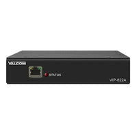 Valcom VIP-822A IP Paging Gateway FXO Port, Network, Dual Port