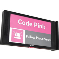 Valcom VIP-LD222 22" Dual LCD Displays Speaker with Flashers, Wall or Ceiling Mount