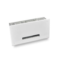 Hubbell HRWB25WHT Wall Enclosure, 5-Gang, 2" Conduit Feed-Thru, White
