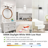 Led Light Bulbs, 100 Watt Equivalent Led Bulbs, Daylight White 5000K, 1500Lm, E2