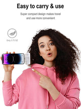 Essentials Small Portable Charger For Iphone 15 Pro 5000Mah, Ultra-Compact Charg