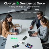 Power Bank, 10000Mah 22.5W Super Fast Charging Powerbank With Built-In Usb C In&