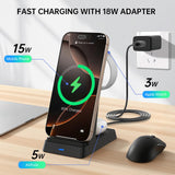 In 1 Charging Station Fast Charging For Iphone,Wireless Charger For Iphone 17 16