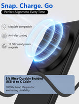 - Iphone Charger Stand, Fast Magnetic Wireless Charger For Iphone 17/16/15/14/13