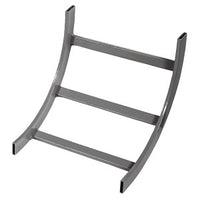Hubbell HLI1890G NEXTFRAME Ladder Rack, Inside Radius, 18", Gray