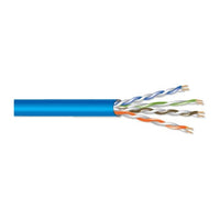 West Penn 254245EZGN1000 CAT5e Network Cable, 1m, CMP Rated, Green