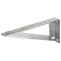 Hubbell HBTSS4 Wire Basket Tray for 4" Tray, Shelf Support, Pre-Galvanized