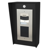 PEDESTAL PRO 814HOU-PRO-001-CRS-B 8x14 Portrait Steel Housing