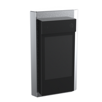 PEDESTAL PRO 816HOU-PRO-002-304 8" x 16" Portrait Wedge Stainless Housing fits 2N IP Style (surface)