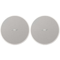 Bose Professional 829708-0220 DesignMax DM3C Loudspeakers, In-Ceiling, Coaxial 2-Way Drivers, 30W, Indoor, 1-Pair, White