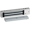 RCI 8371 Surface Single MiniMag Electromagnetic Lock, Door Status Sensor Outswing Doors, 750 lb, Brushed Anodized Aluminum