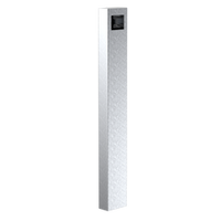 PEDESTAL 84CAB-KNOX-01-304 60" Stainless Pedestal - KnoxVault 3200