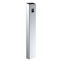 Pedestal Pro 84TOW-INNO-01-304 47" Stainless Tower fits Innometriks Rhino Reader