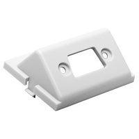 Hubbell IMBDSA15W iStation Module, Angled, D-Sub, Unloaded, 1.5-Unit, White