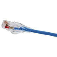 Hubbell HCL6B30 NEXTSPEED CAT6 28 AWG Patch Cord, Low Diameter, 30', Blue