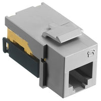 Hubbell NSJUGY netSELECT USOC Keystone Jack, Gray