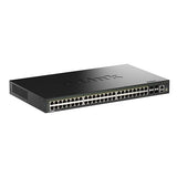 D-Link DGS-1530-52P 48-Port Gigabit Stackable Smart Managed PoE Switch