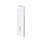 D-Link DSP-111 USB-C to M.2 NVMe/NGFF SSD Enclosure, 10Gbps, Supports 2230–2280 SSDs