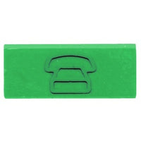 Hubbell IGN100T Jack Accessories, Icon Voice, Green