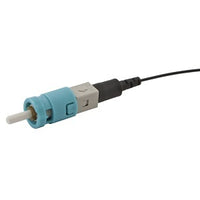 Hubbell FHPBKR12ST1M Fiber Pigtail, Bundle, ST, Multi-Mode, 12'