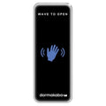 RCI 910NTC Dual Technology Narrow Touchless Switch, Wave to Open with Waving Hand Logo