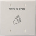 RCI 913 Microwave Motion Switch with Single and Double Gang Plate, Black