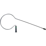 Countryman E6DW7B2SL E6 Directional Earset Microphone, Black, 2mm Cable, Connector Code SL