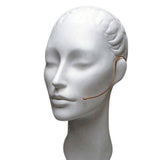 Countryman E6IDW6C2SL E6i Directional Earset Microphone, Cocoa, 2mm Cable, Connector Code SL